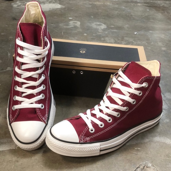 converse all star hi maroon